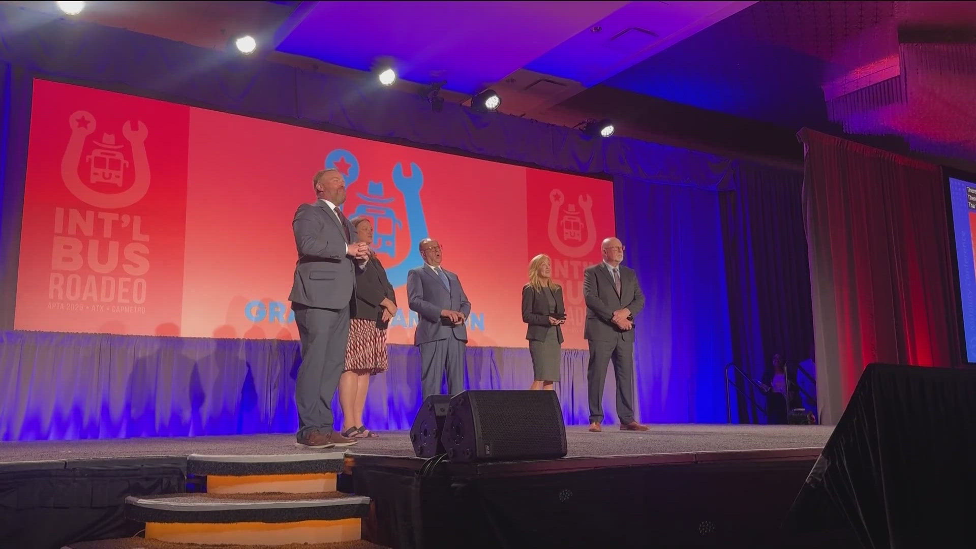 The annual conference was hosted in Austin by CapMetro, honoring transportation organizations from the U.S. and Canada. 