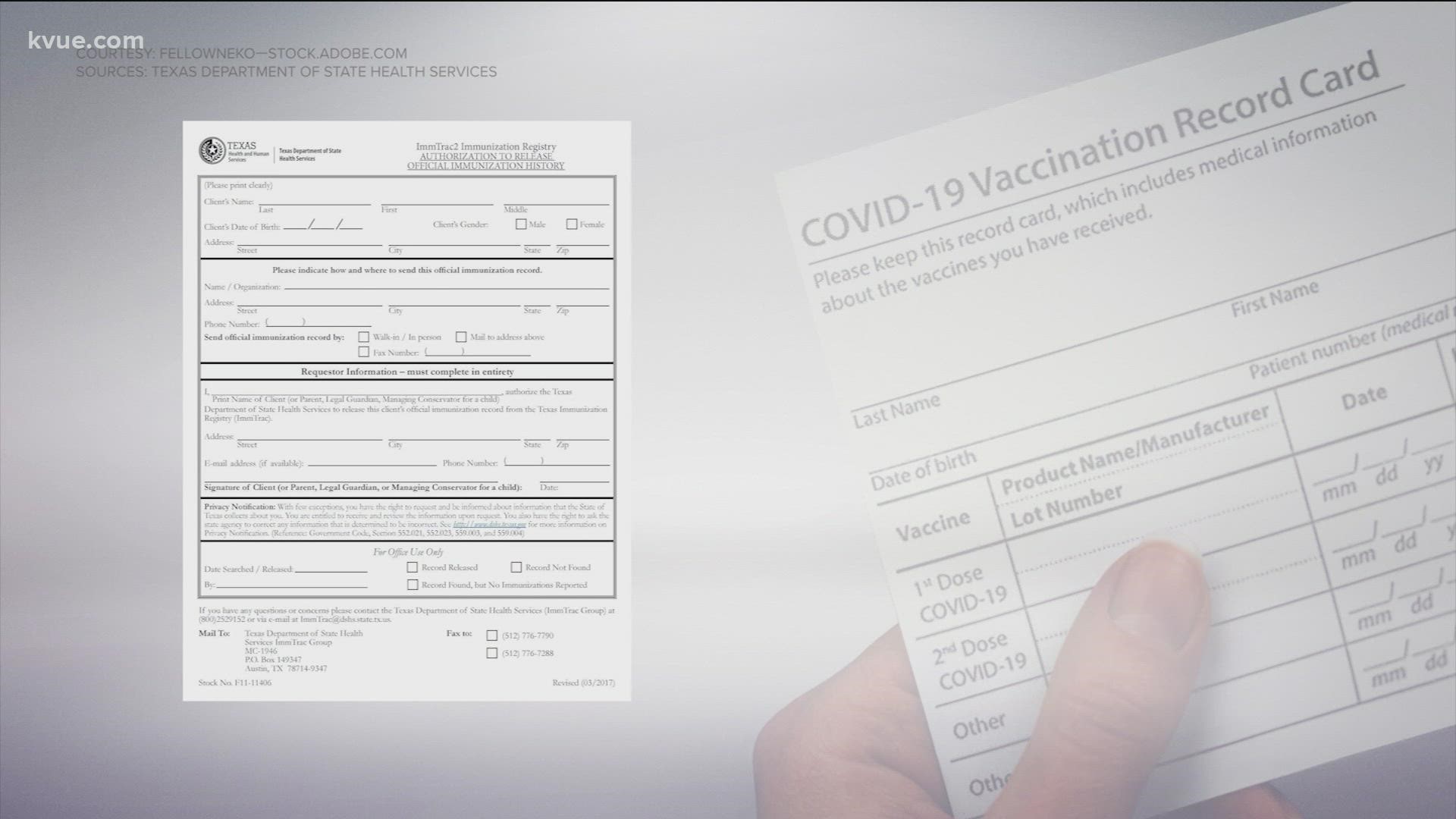 Here Is How You Can Get A Replacement COVID 19 Vaccination Card Kvue