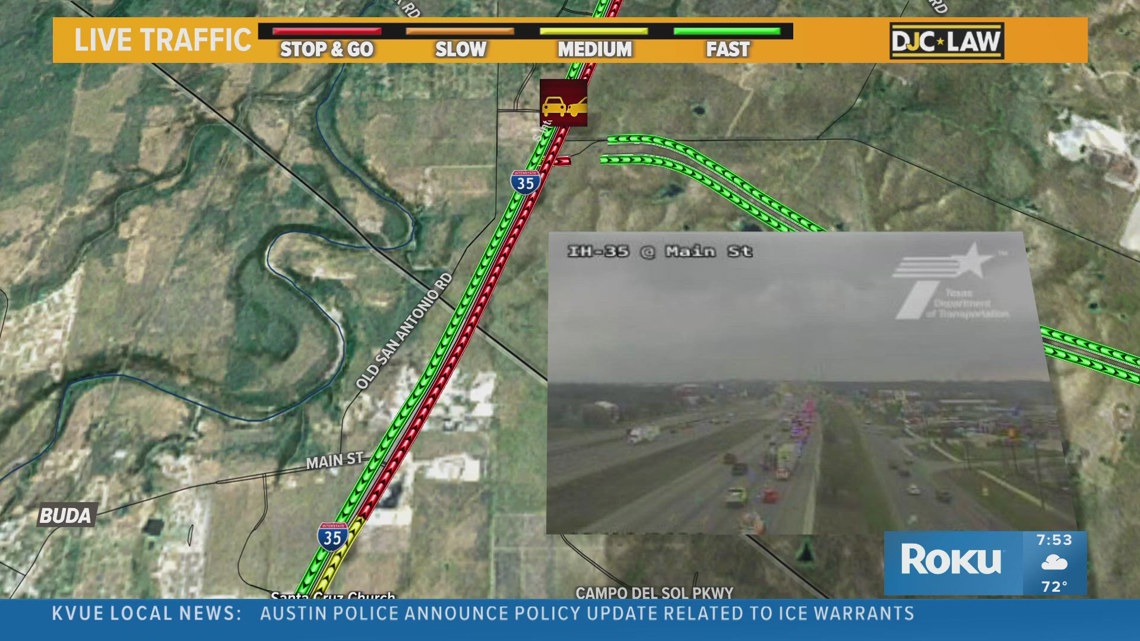 Multiple semi-trucks involved in crash on I-35 northbound in South ...