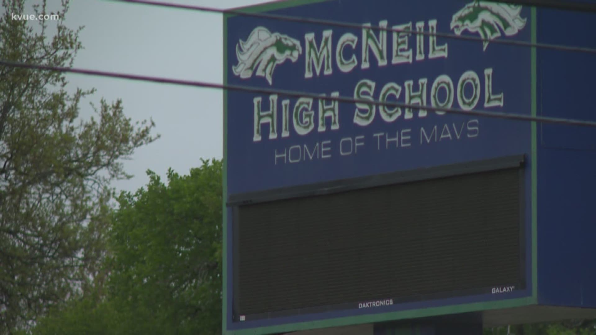 Two McNeil High School students are facing criminal charges.