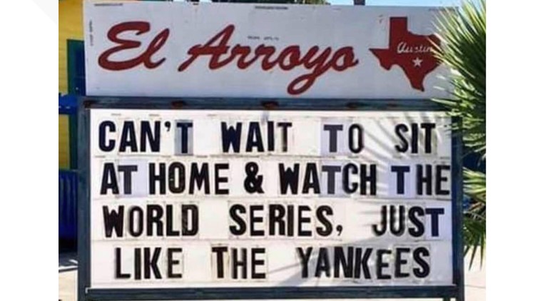 Astros troll Yankees at World Series parade with Houston chant