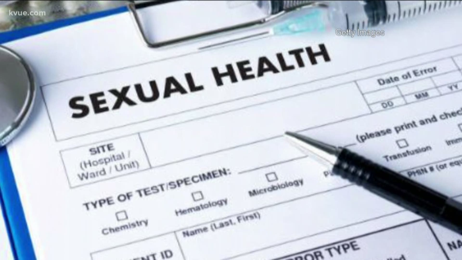 Once again health officials are sending out a warning about sexually transmitted infections.