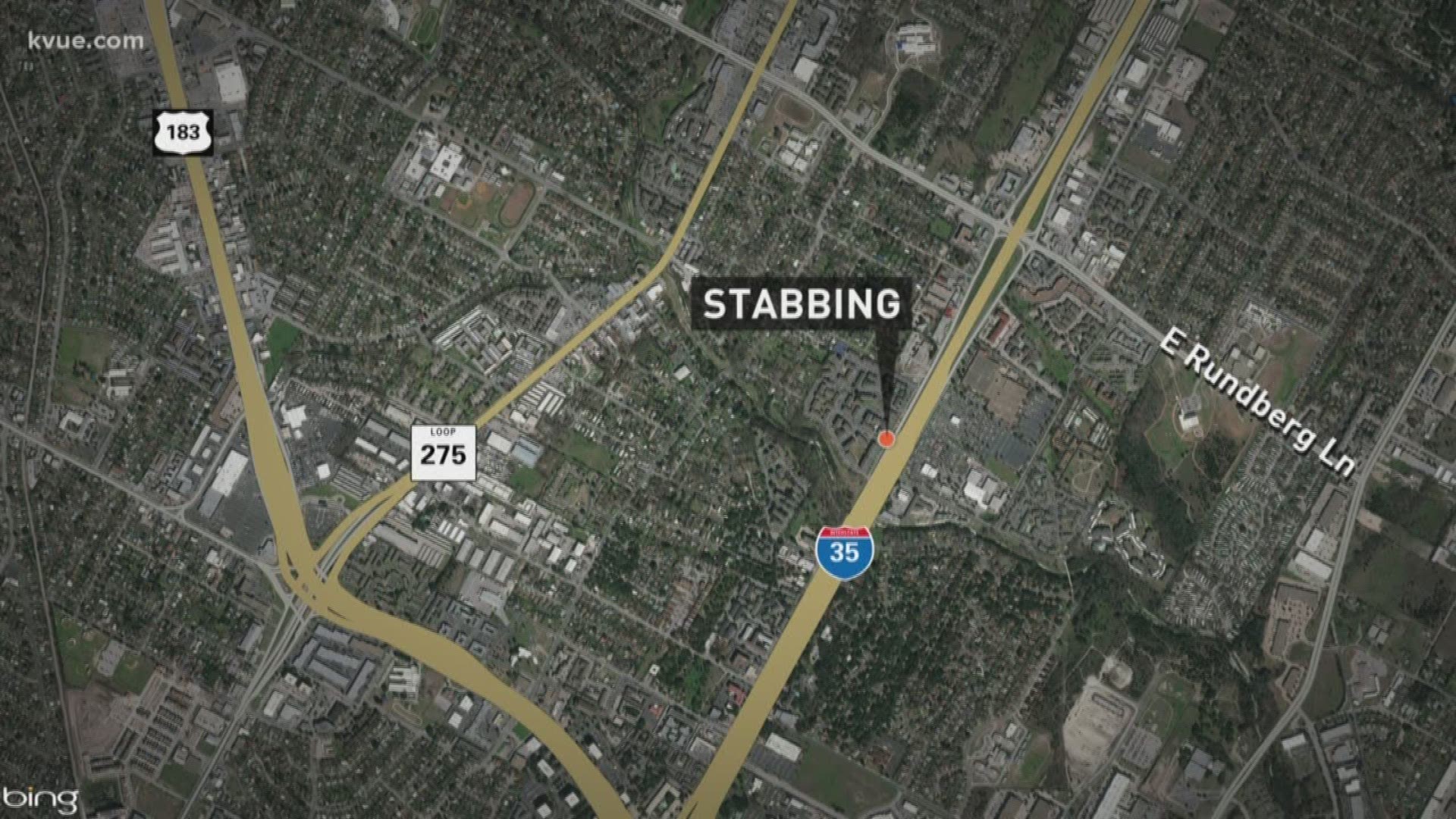 A stabbing in North Austin left a man seriously hurt.