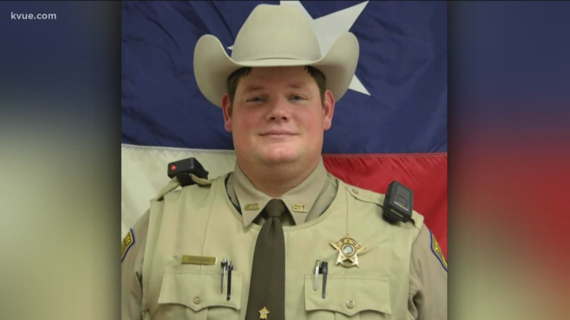 After being shot in the face in November, Fayette County Deputy Calvin Lehmann is now totally blind.