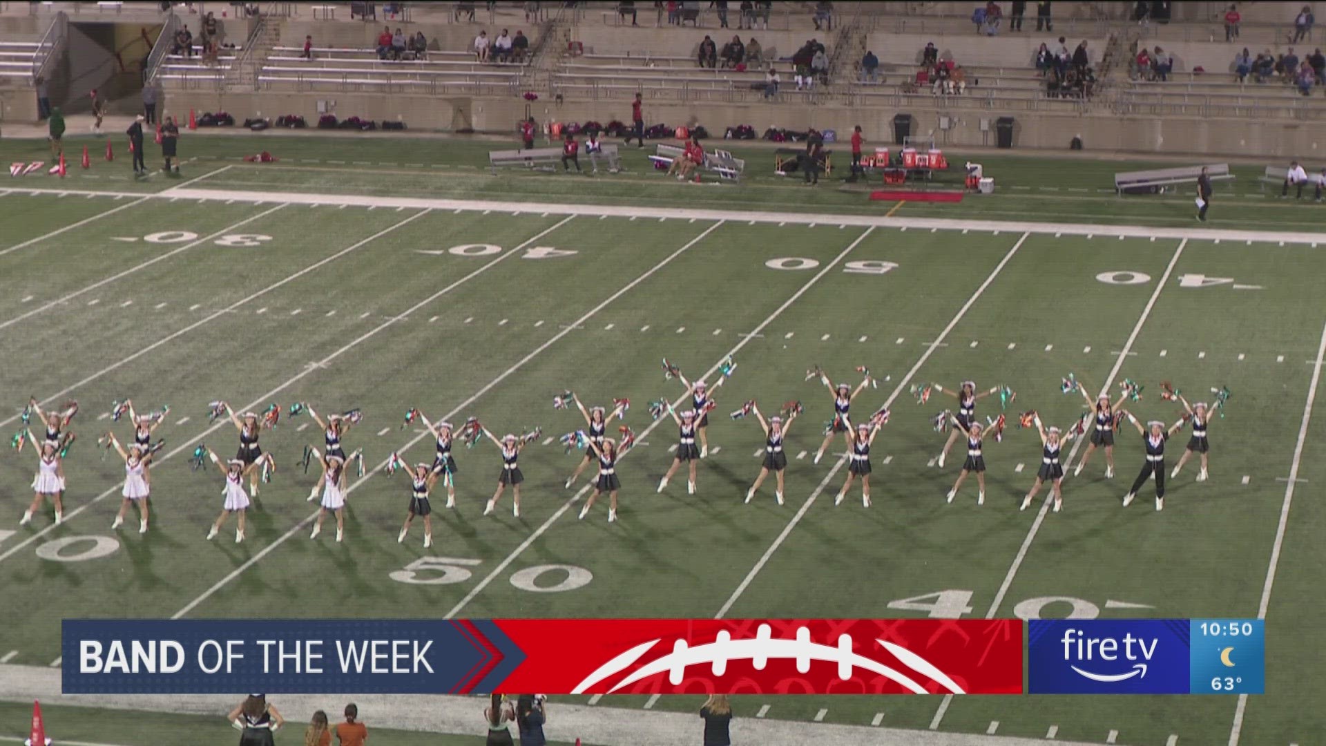 The Westwood High School Band is this week's Friday Football Fever Band of the Week!