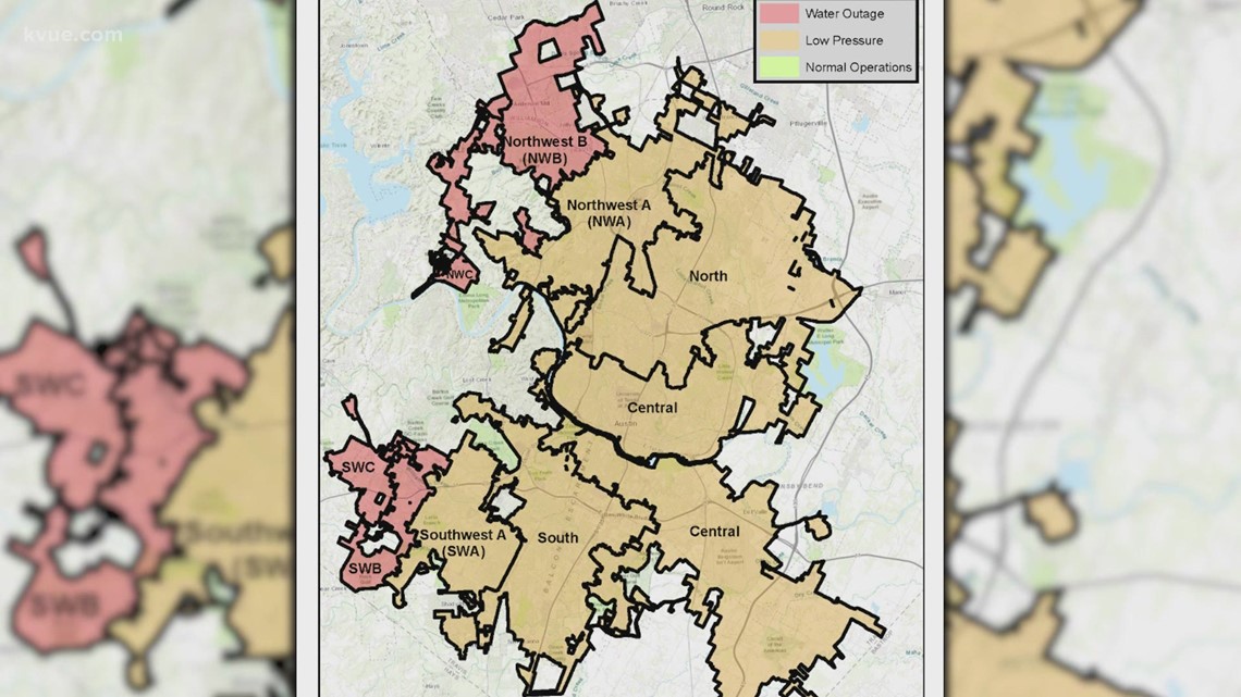 Boil water notice lifted for Central Pressure Zone in Austin