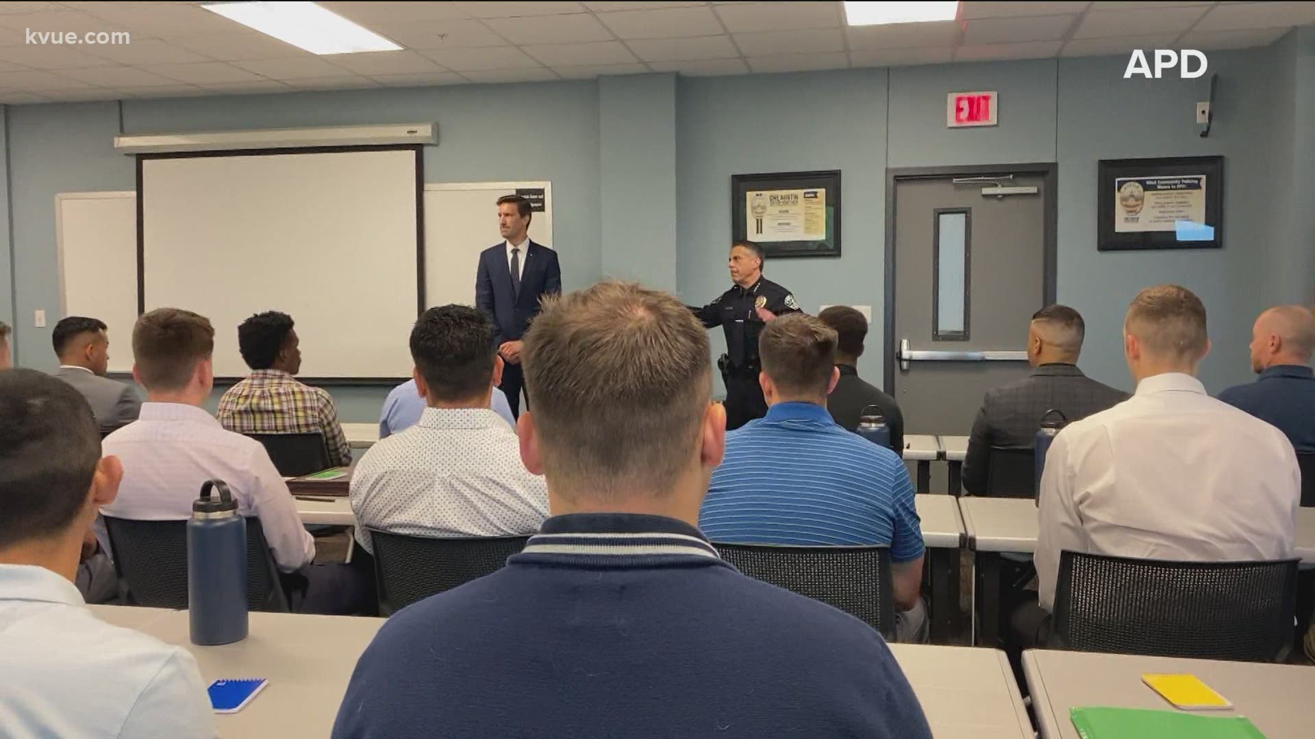 After being put on pause, the 144th Austin Police Department cadet class began on Monday.