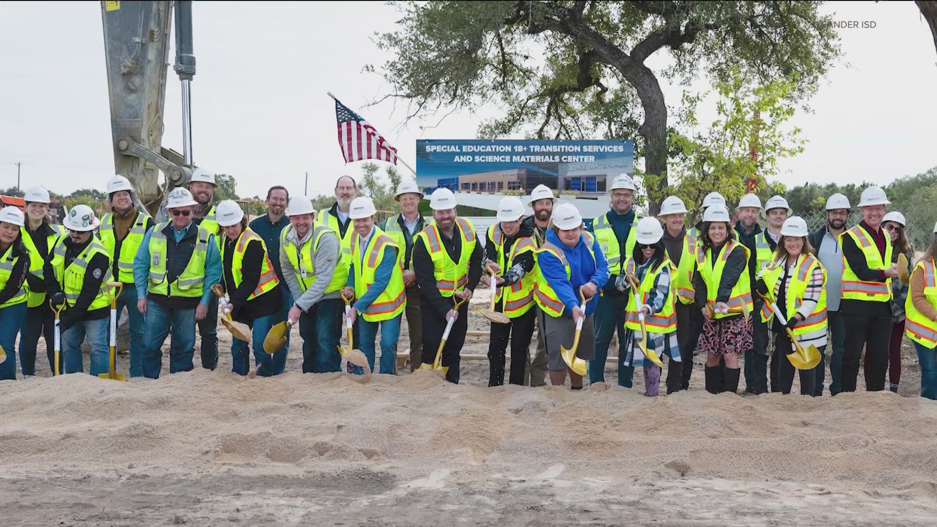 The facility will have two buildings, the Science Materials Center and the Special Education 18+ Transition Services Facility.