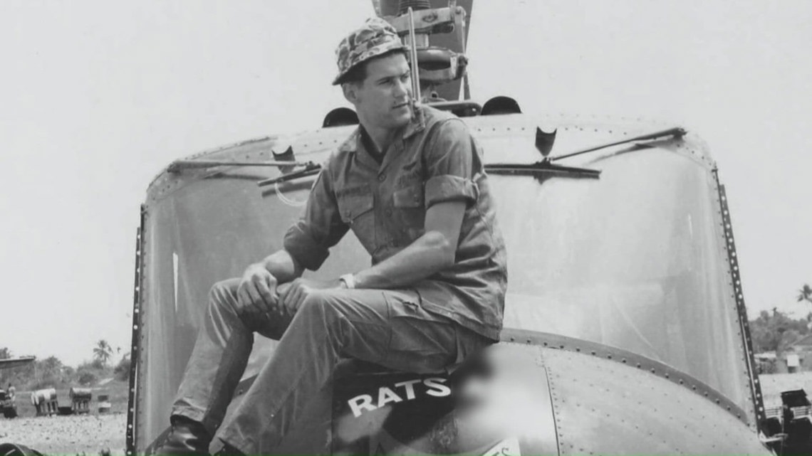 Wounded by enemy gunfire and surviving helicopter crashes, a Texas Vietnam War veteran recalls his dangerous job