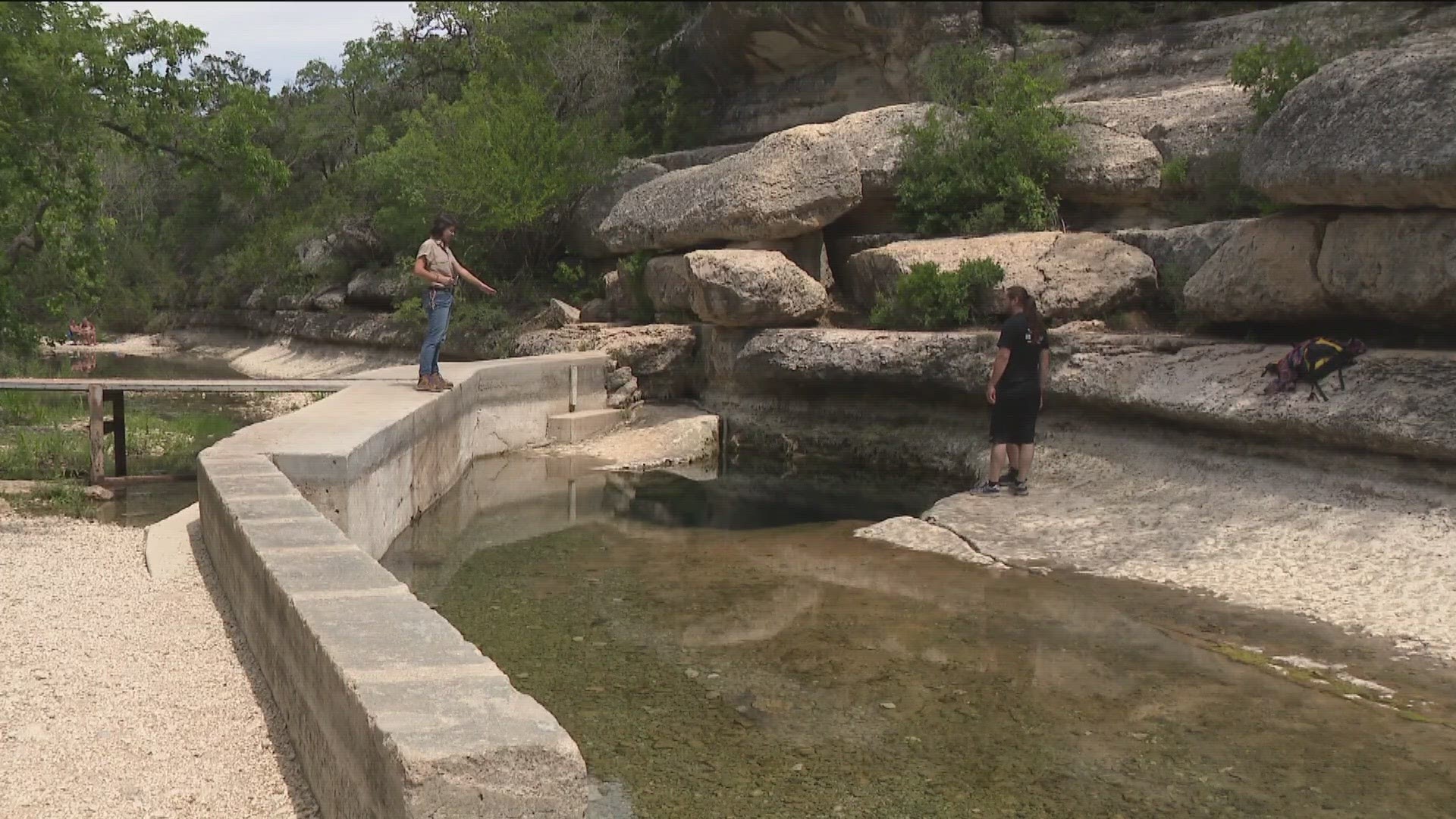 One of the most popular swimming spots in Central Texas is still off-limits.