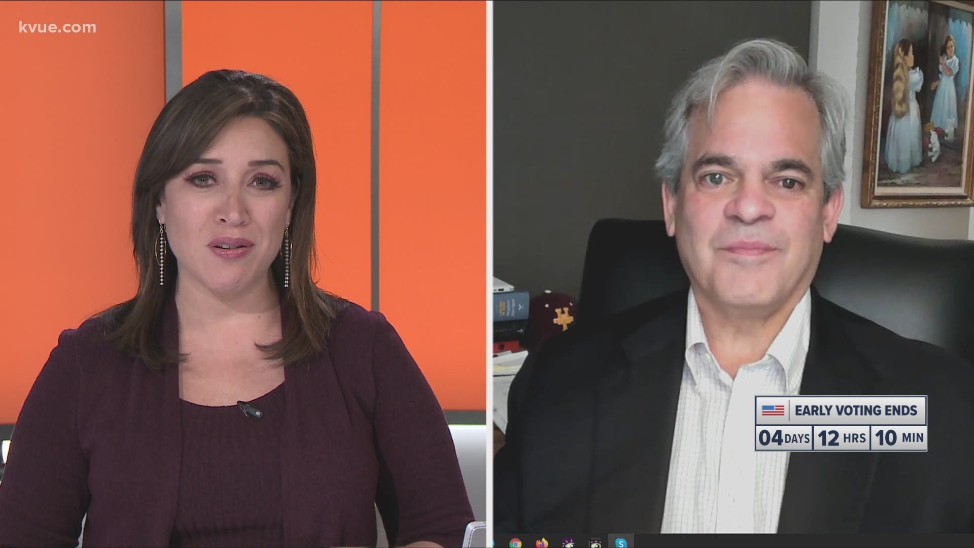 Austin Mayor Steve Adler joined KVUE Daybreak to discuss the state of coronavirus and early voting.