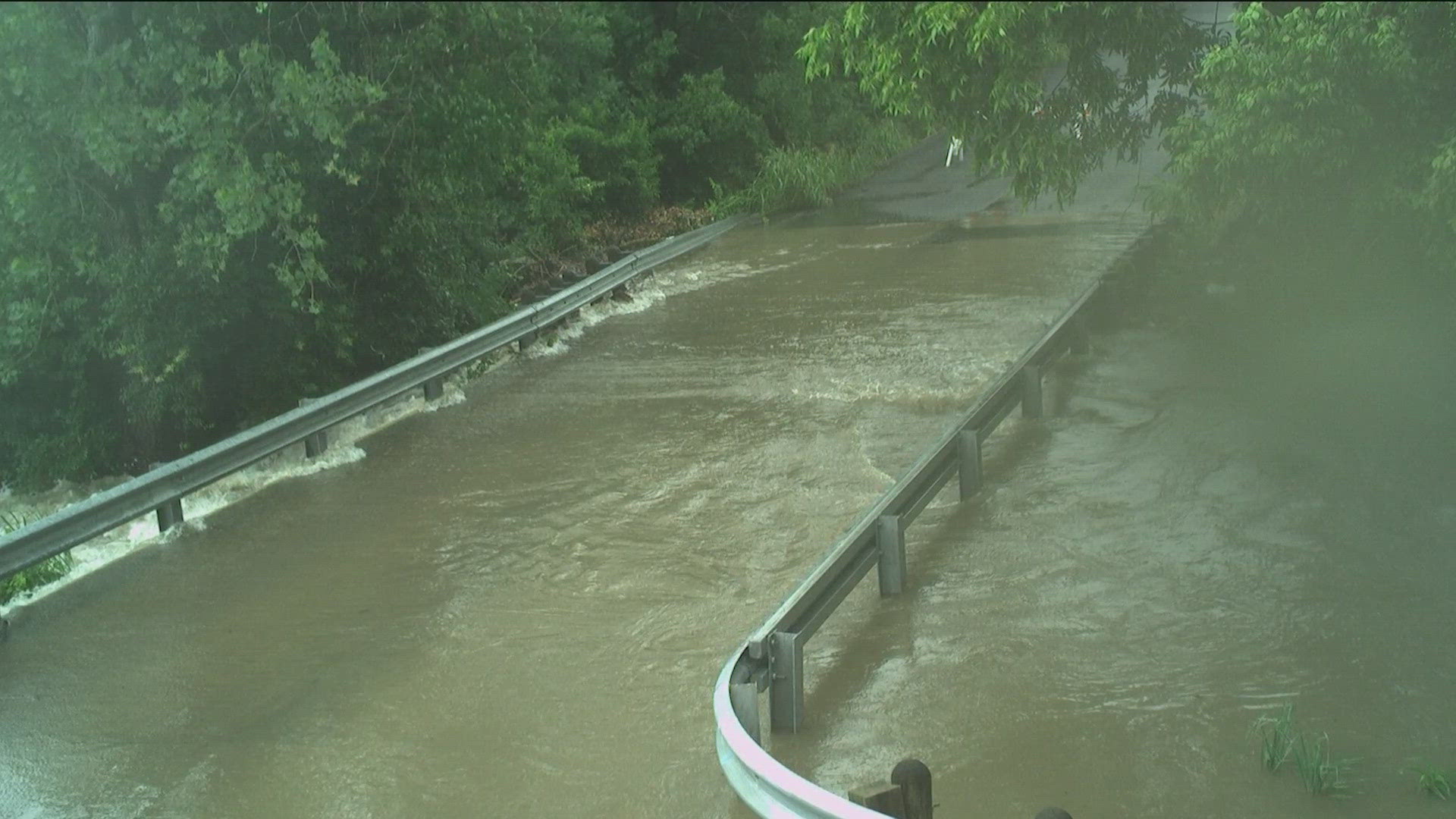 Old Spicewood Springs Road and Waters Park Road were just some of the areas impacted by strong storms.