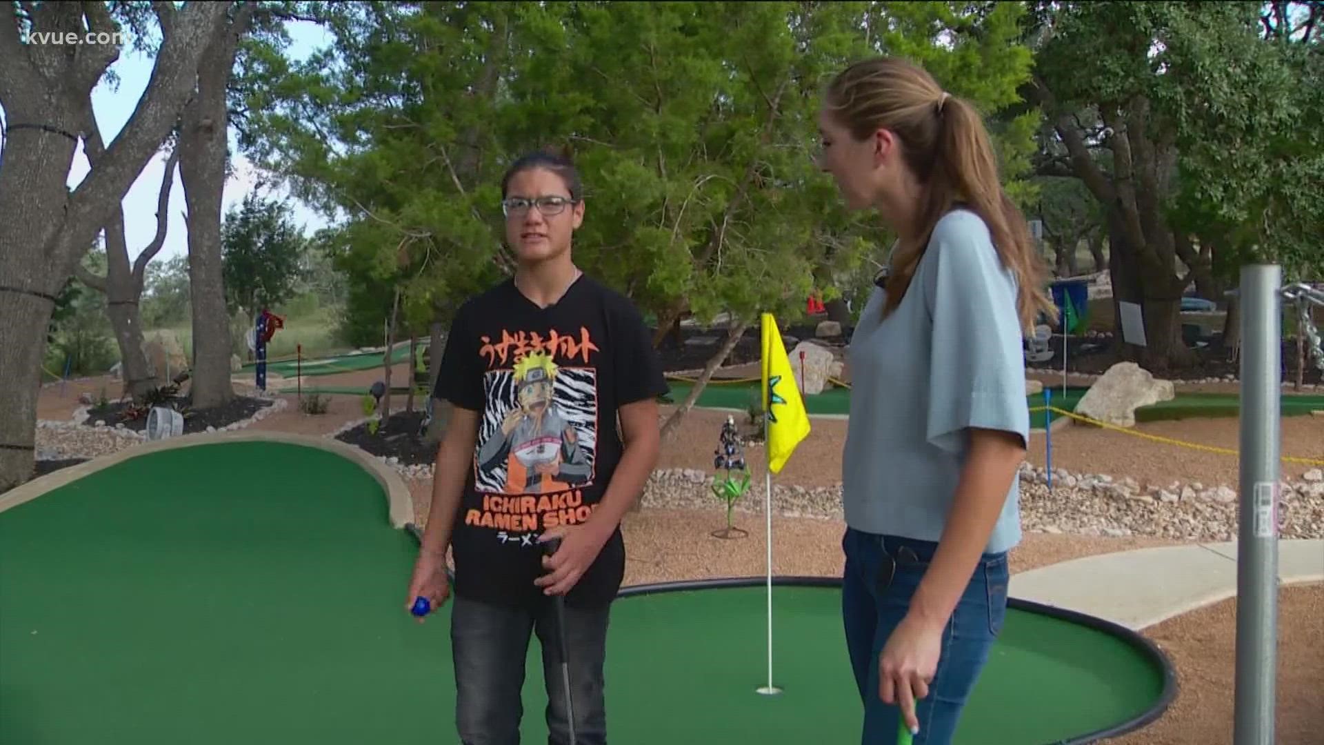 Every day, children across Central Texas wait and hope for a family to call their own. This teenager is trying to hit a hole-in-one with his future family!