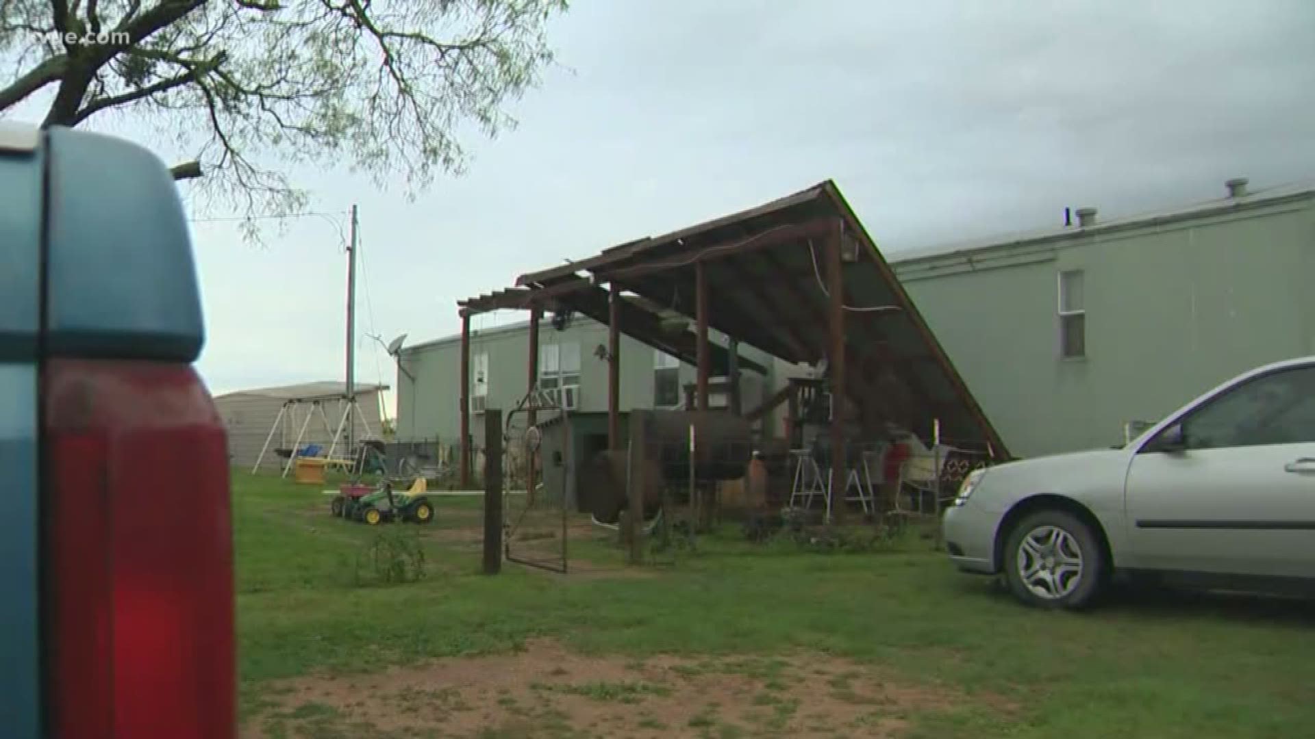 The storms rolling through Central Texas are causing quite a bit of damage in some areas.