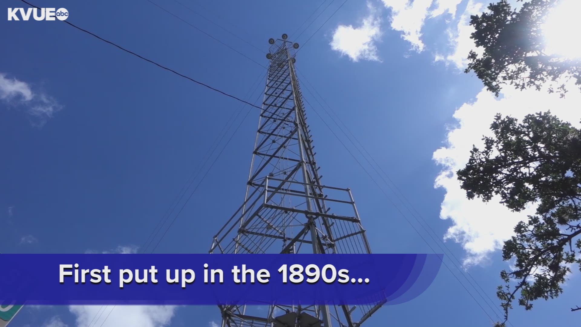 In 1894, Austin's first moonlight tower was lit in Hyde Park.