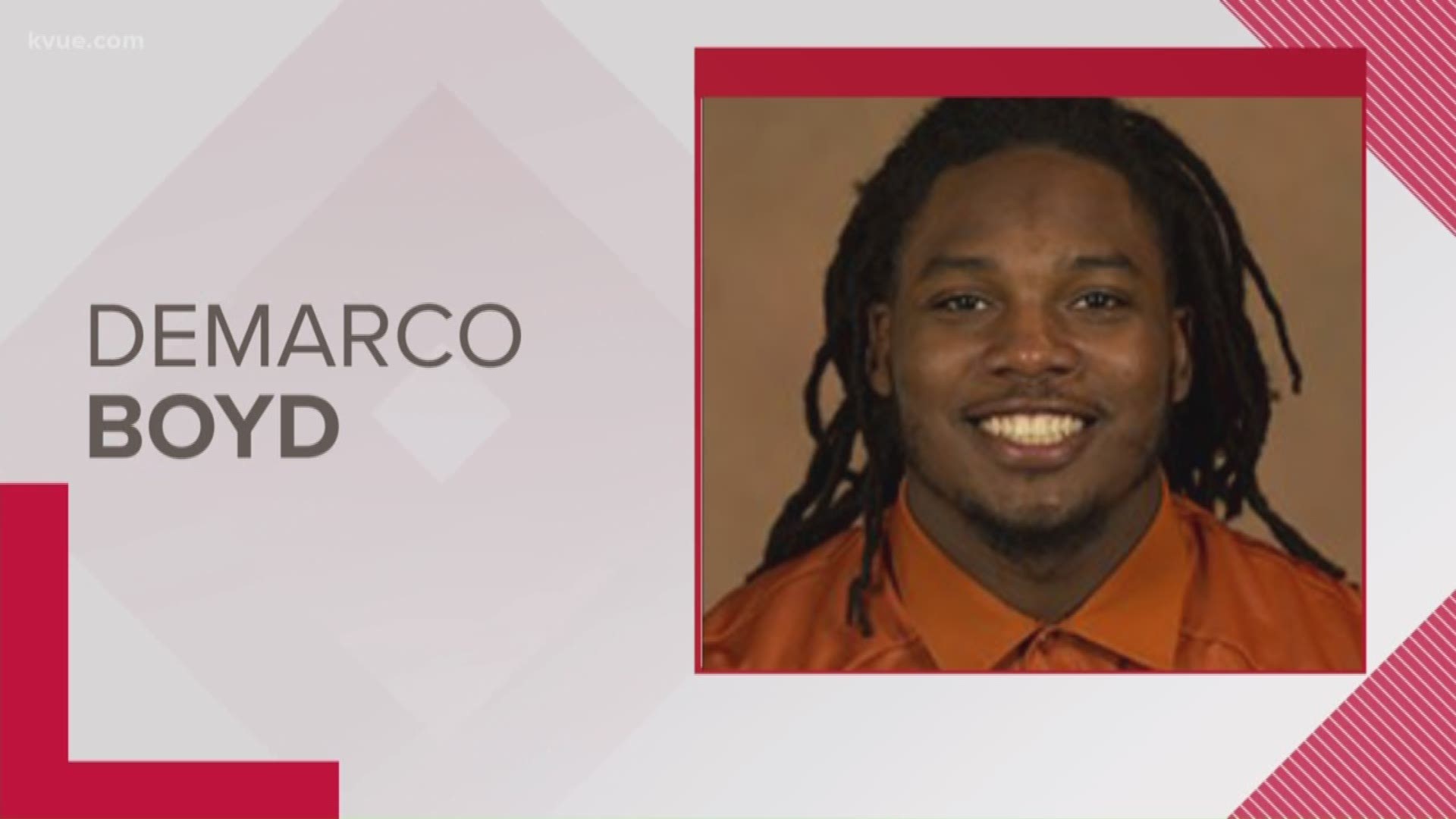 Demarco Boyd is expected to be booked into the Travis County jail soon.