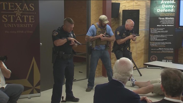 More active shooter training for Texas schools