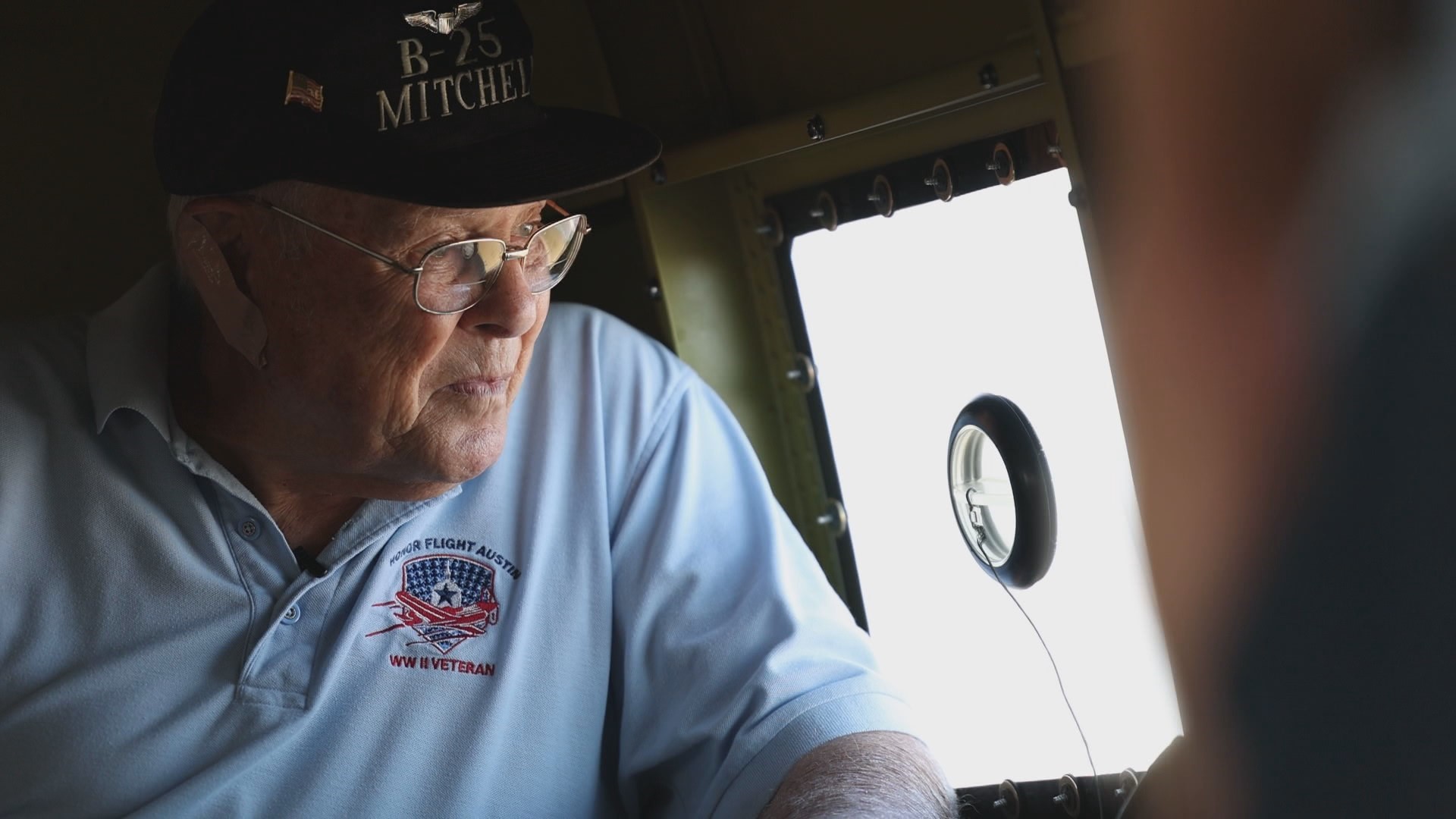 97-year-old Lew Griffith thought he was getting a tour of the Commemorative Air Force, but then he got to fly in a historic plane.