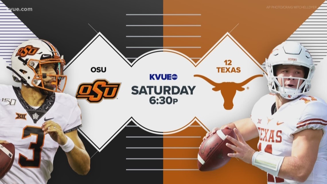 What channel is the Oklahoma State football game on today vs. Oklahoma?