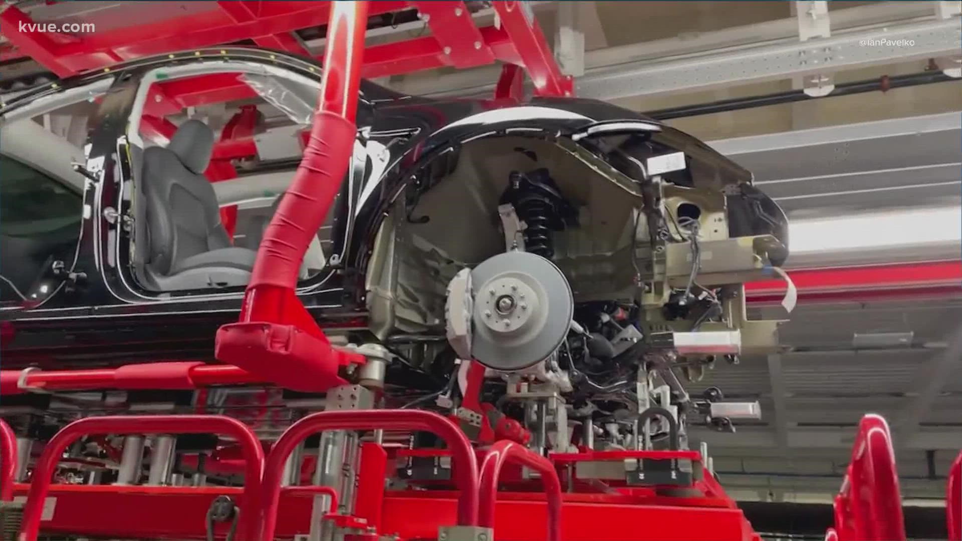 Musk predicts the factory in southeast Austin could help the company produce 30% more cars this year compared to last.