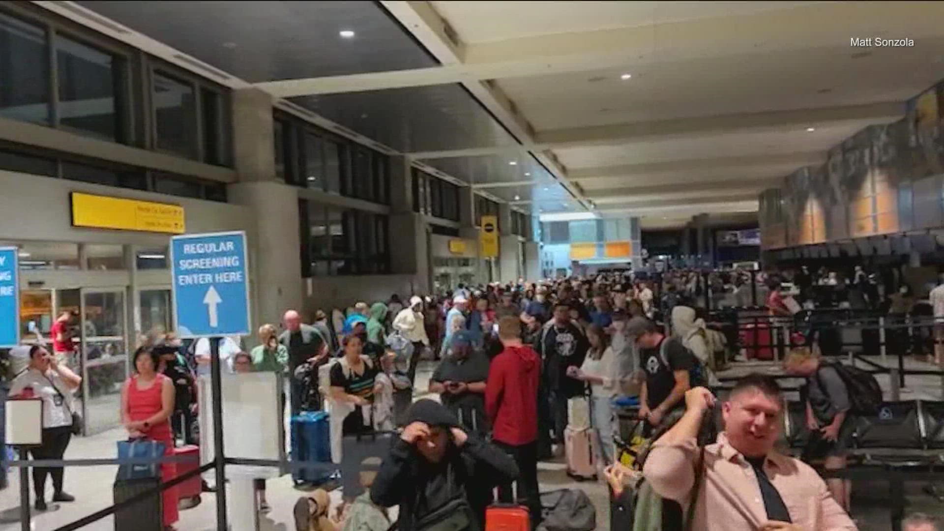 Travelers experienced a power outage at the Austin airport early Wednesday morning. But fliers weren't the only ones inconvenienced by the outage.