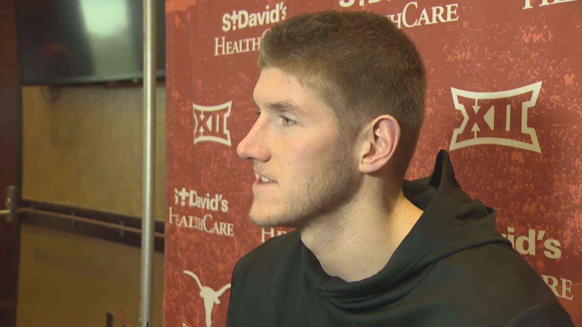 The Texas senior said one of his favorite memories as a Longhorn is the relationship he established with the actor/UT basketball's Minister of Culture.