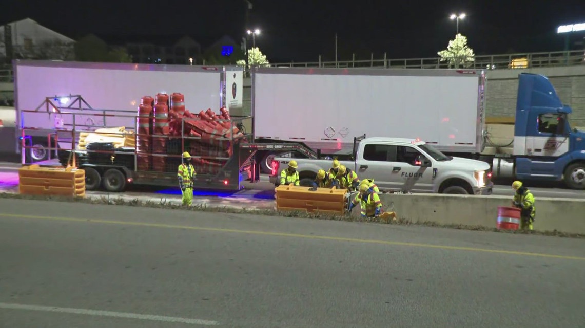 Semi-truck crash prompts spill on I-35 at Slaughter Lane in South