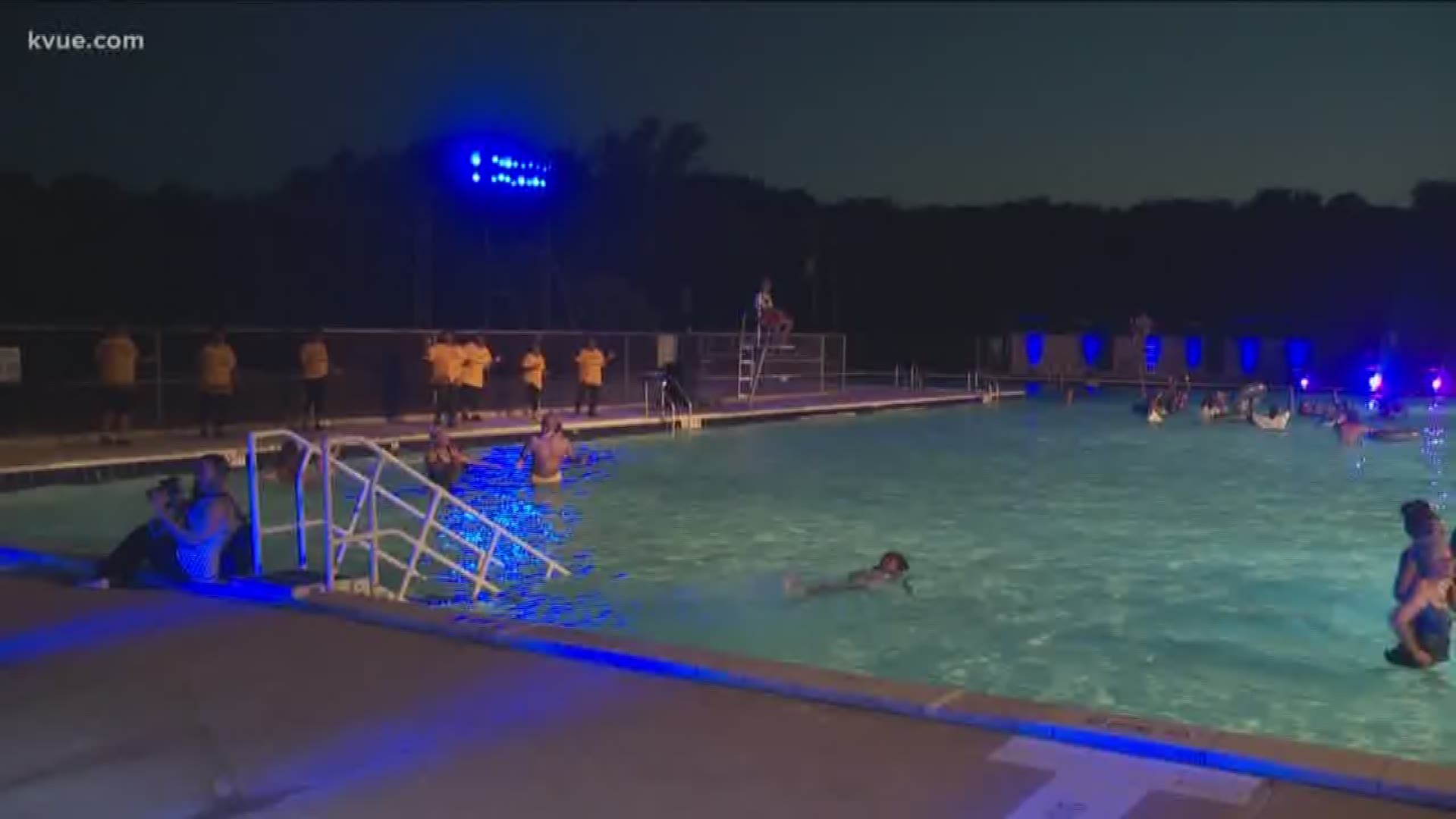 A dance company is hoping to keep Austin city pools alive, and it's doing that with some parties at Givens Pool.