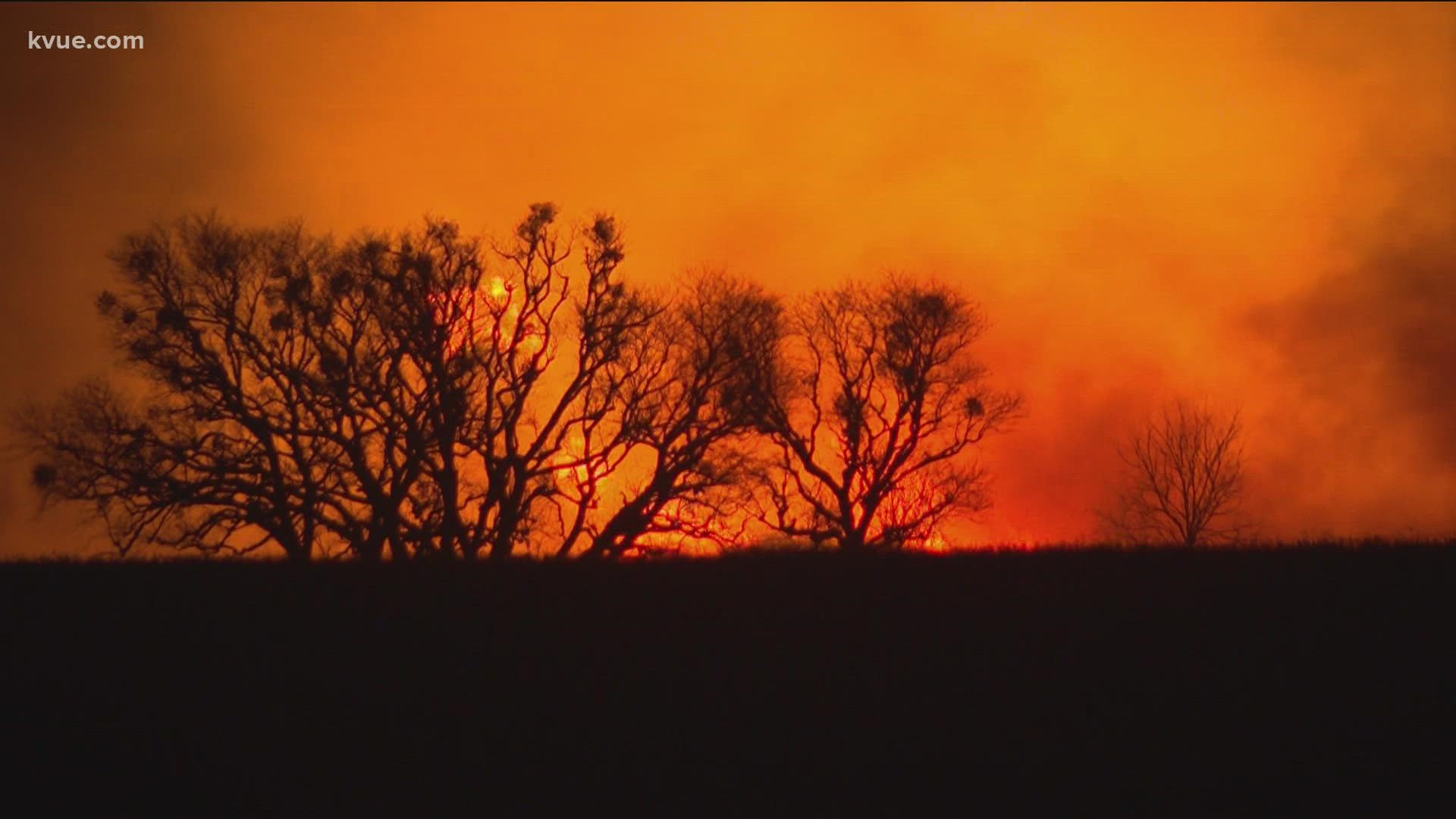 The threat of wildfire has been high in Texas this week and will continue to be high through the weekend.