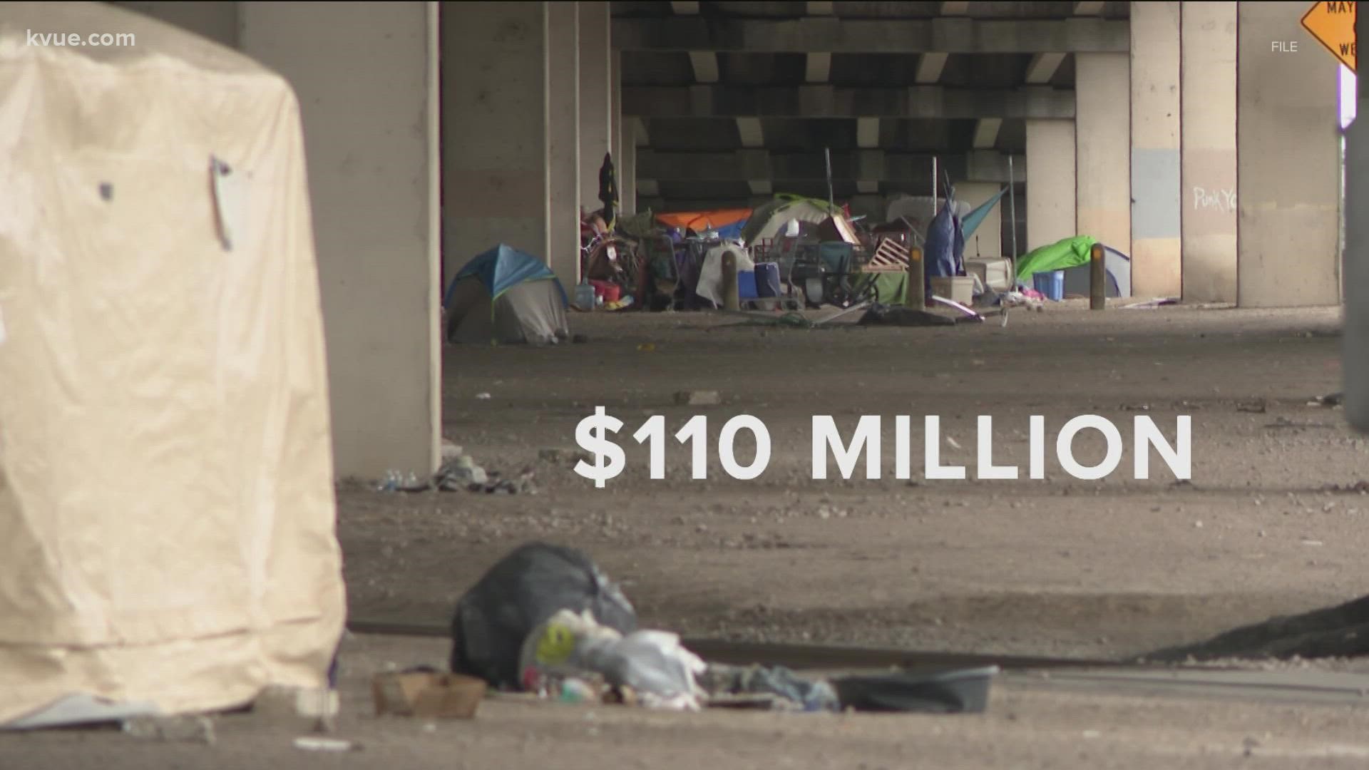The Travis County Commissioners voted to use $110 million in federal COVID relief money to help the homeless and build more affordable housing.