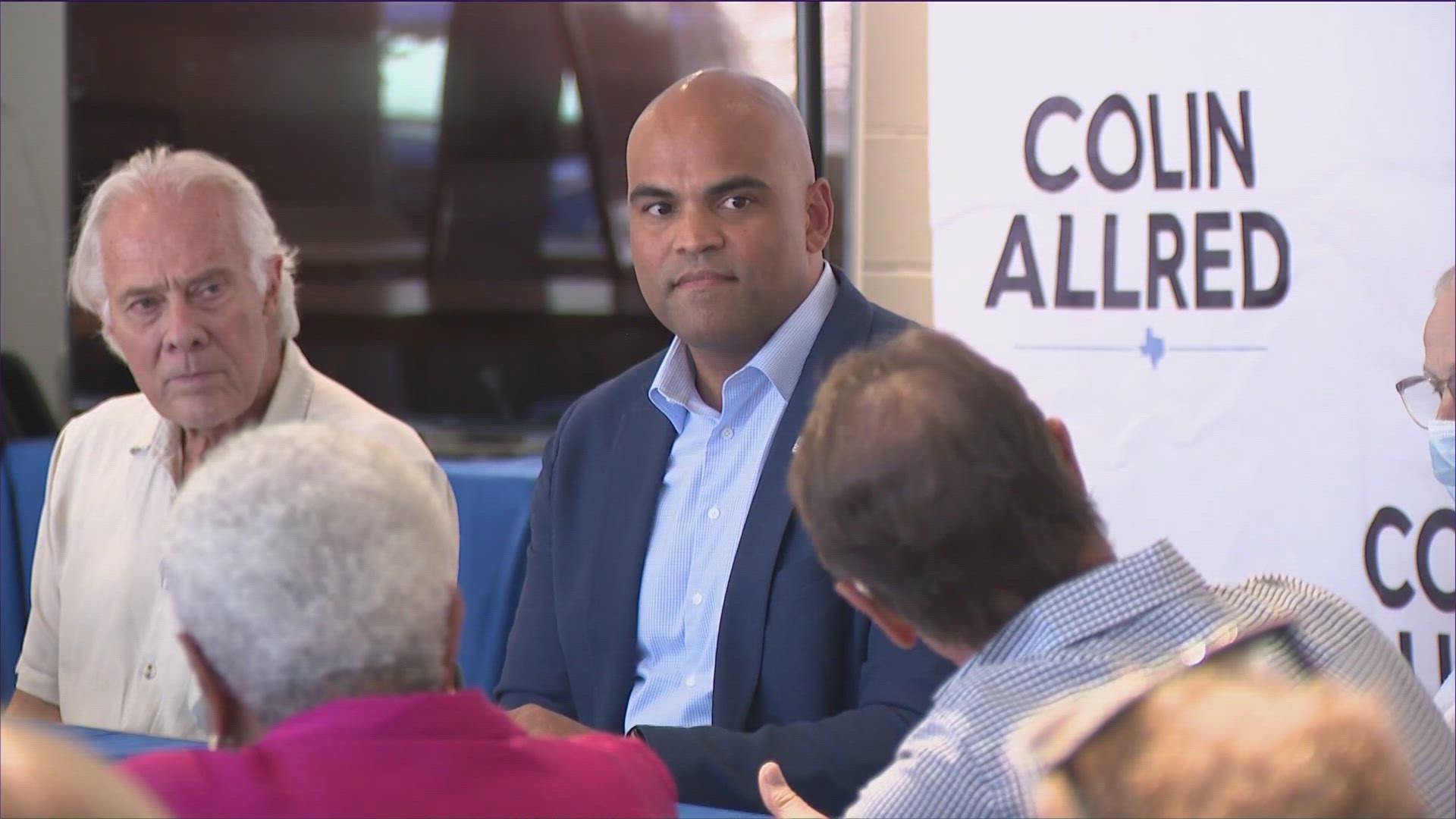 Congressman Colin Allred hosted a roundtable discussion with retirees about protecting Social Security and Medicare.