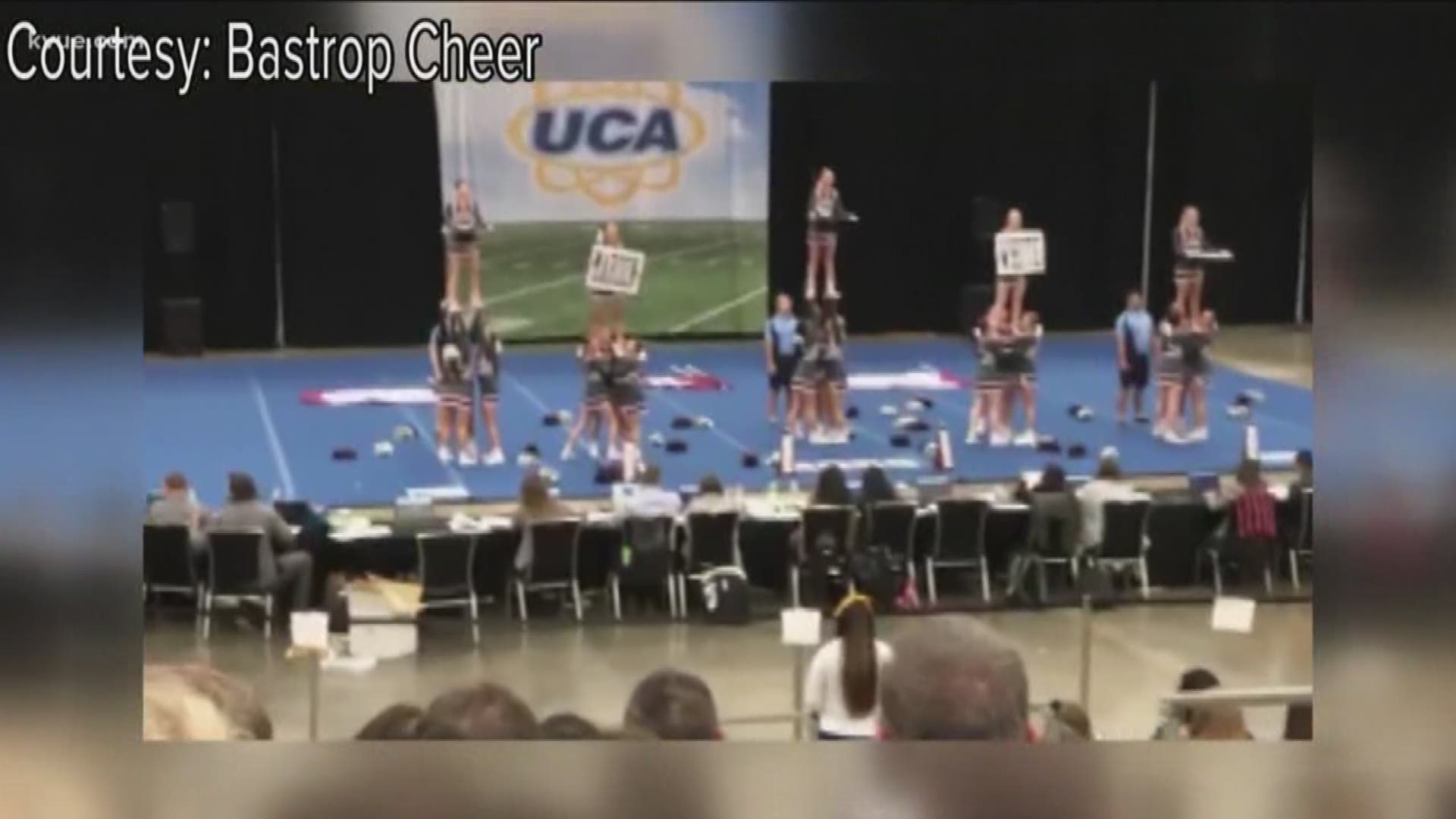 For the first time in program history, the Bastrop High School cheerleading squad earned an invite to the UCA National High School Cheerleading Championship.