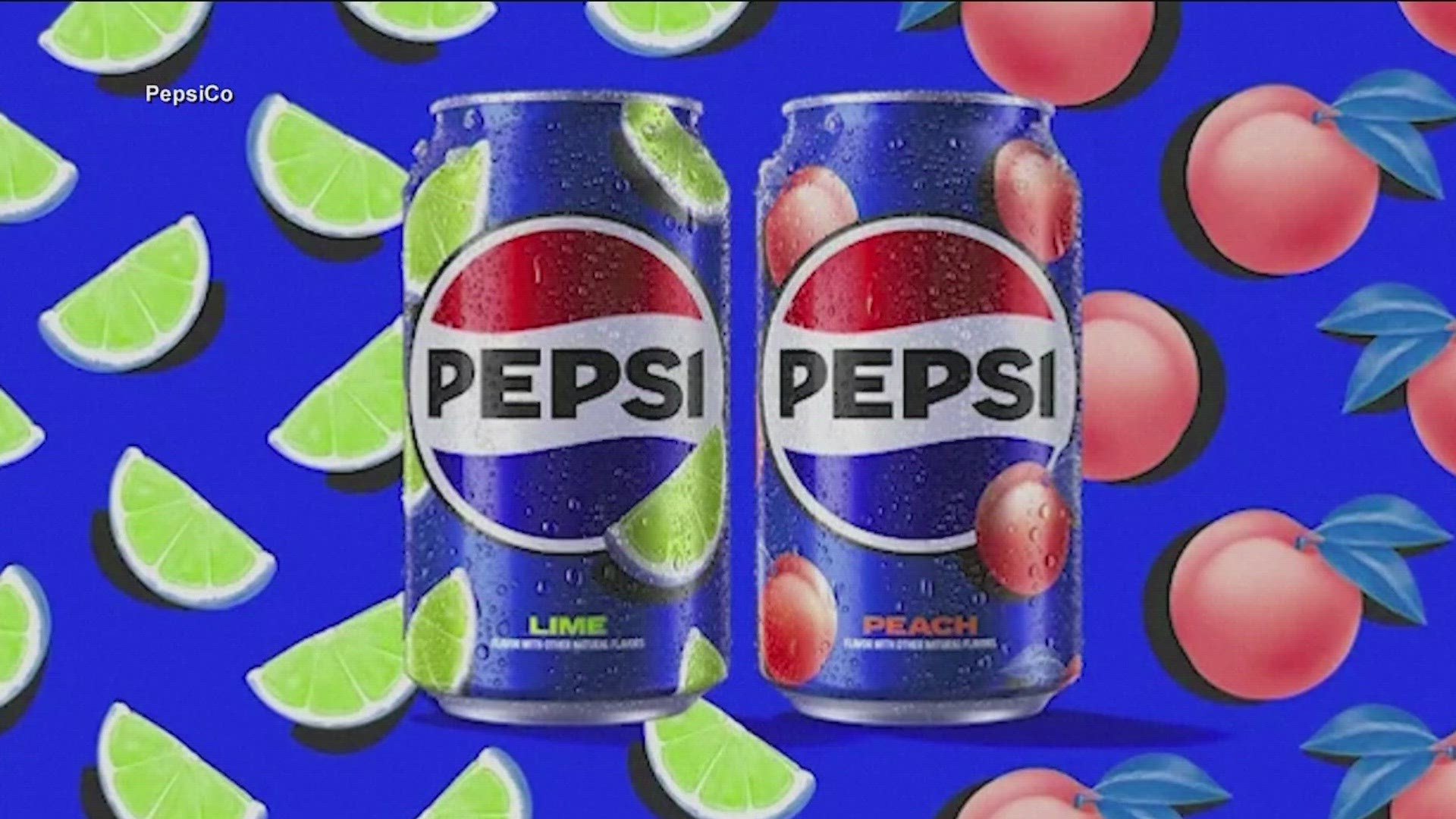 Pepsi Lime and Pepsi Peach will debut in the summer.