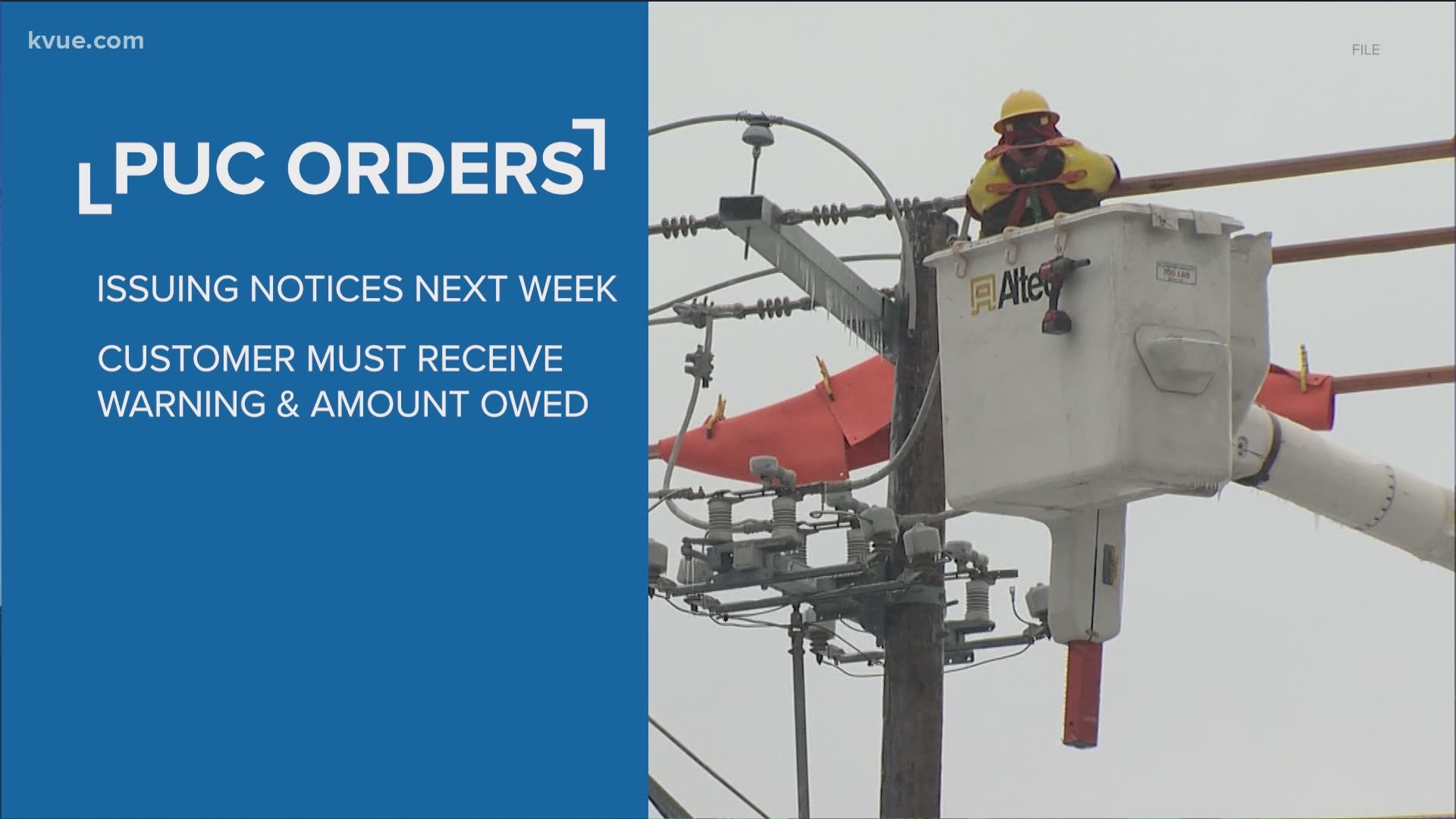 The Public Utility Commission said the moratorium is no longer needed and disconnections will begin in one week.