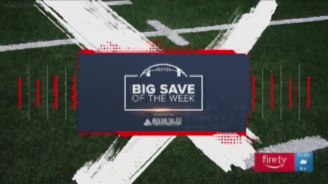 Big Save of the Week: Here are the nominees in the running - Sept. 9, 2022