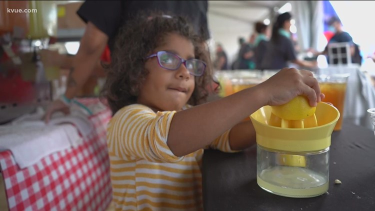 5-year-old Texas girl's lemonade stand was a hit at COTA's Formula 1 weekend