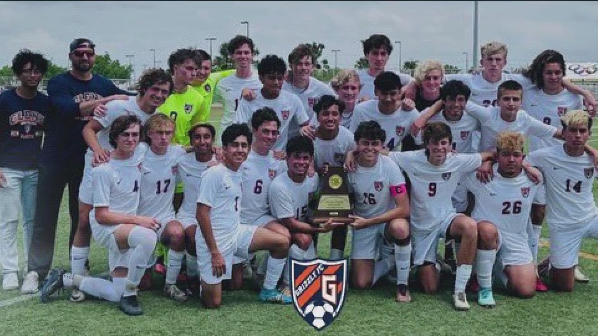 The undefeated Glenn varsity boys soccer team will take on Frisco Wakeland in the 5A state semifinals.
