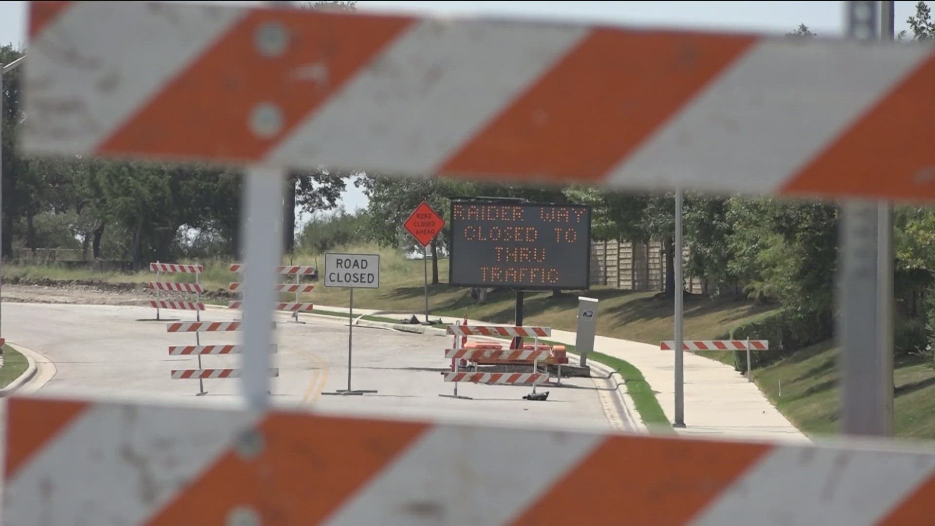 A $17 million construction project on Raider Way is aimed at improving traffic and pedestrian safety. Rouse High School and Knox Wiley Middle School are on the road.