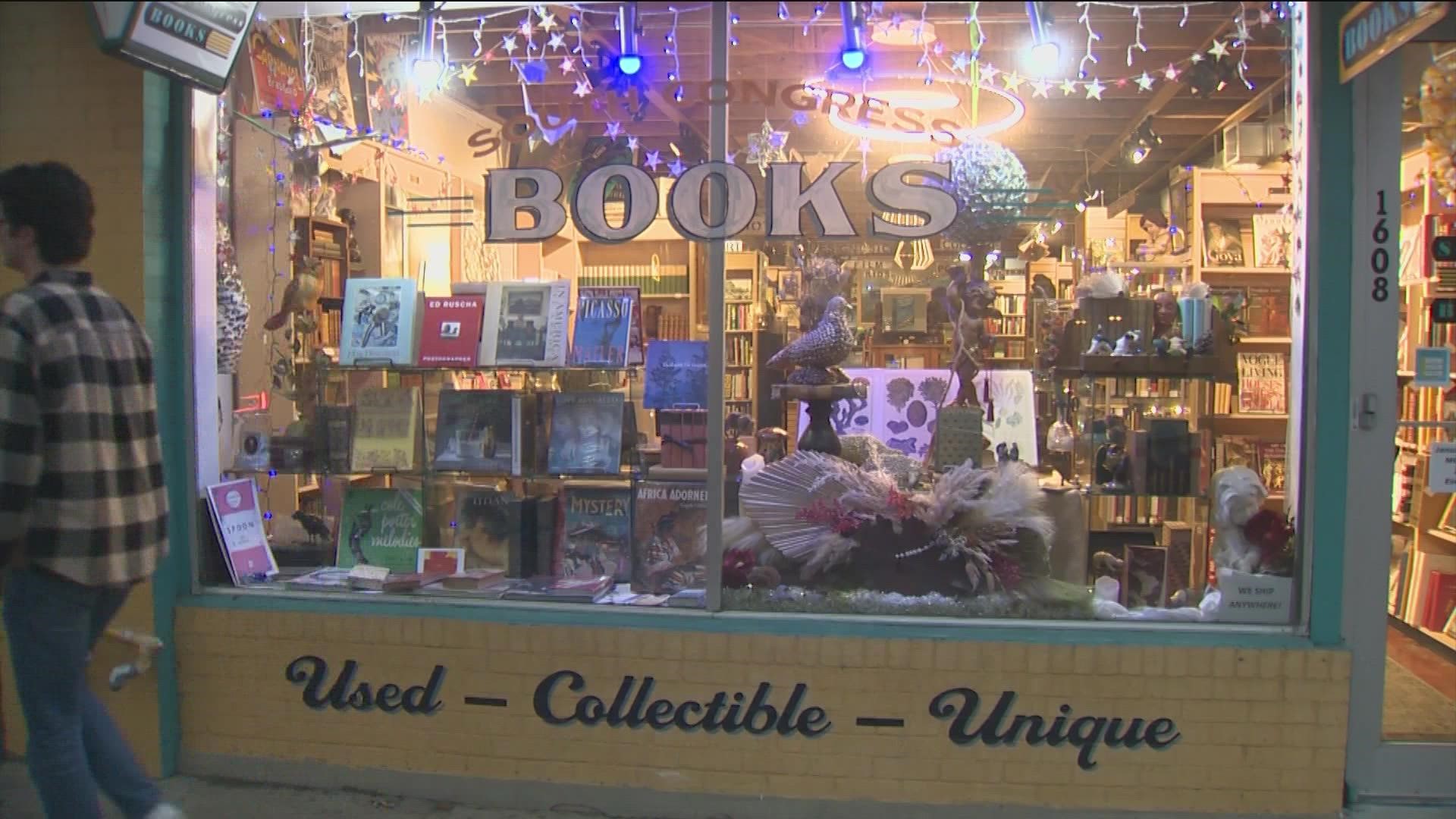 A bookstore named for its location on South Congress Avenue is moving off the iconic street.