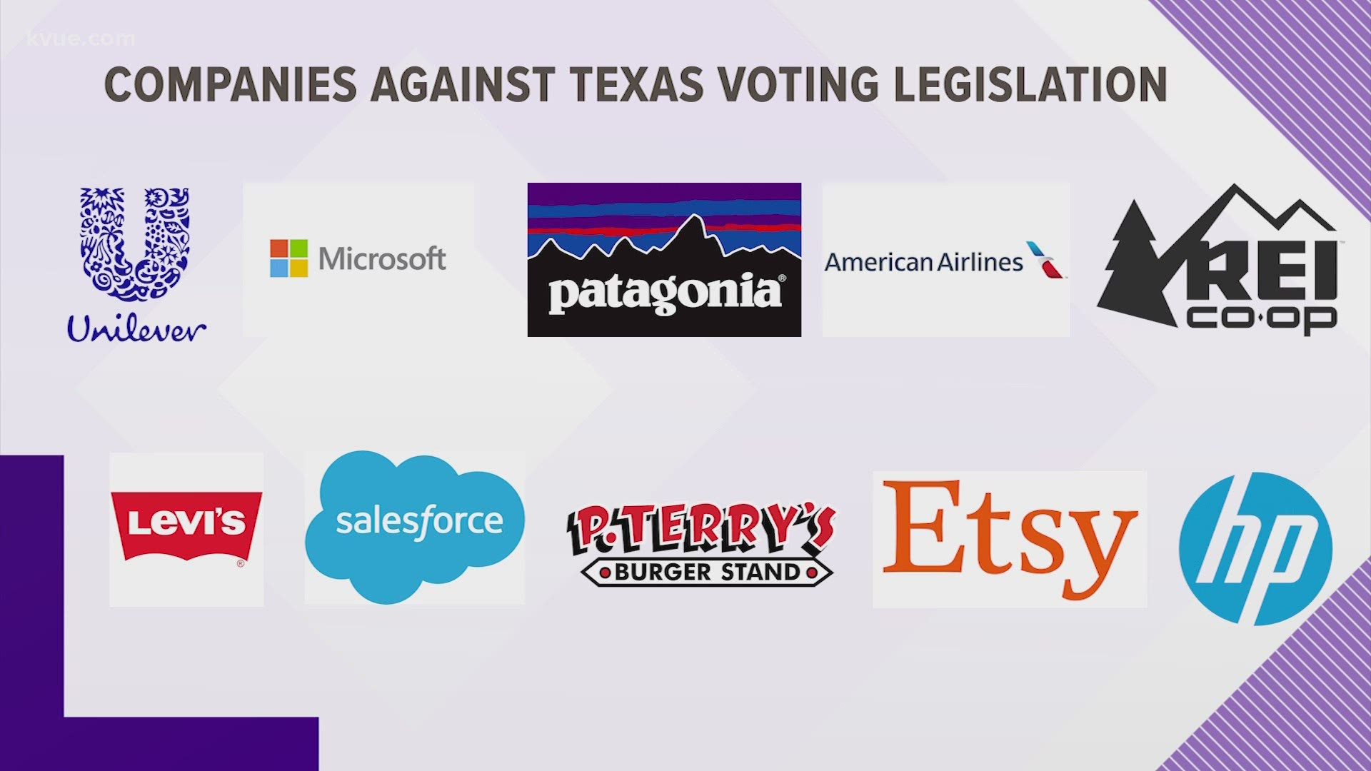 Companies across the country are asking Texas lawmakers not to pass so-called "election integrity" bills.