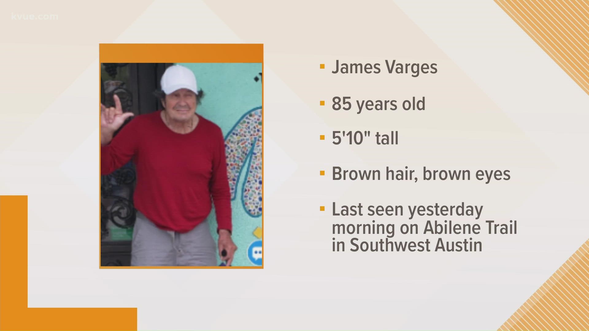 Austin police are asking for help finding a missing man.
