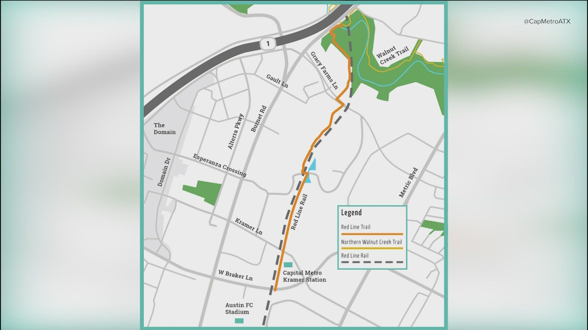 A new bike path is to Q2 Stadium is coming to Austin.
