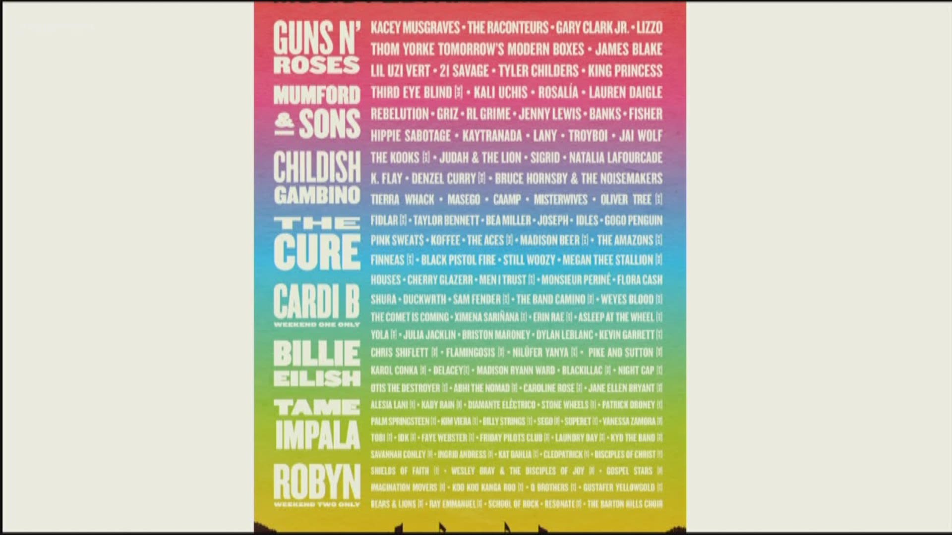 Austin City Limits 2019 lineup released