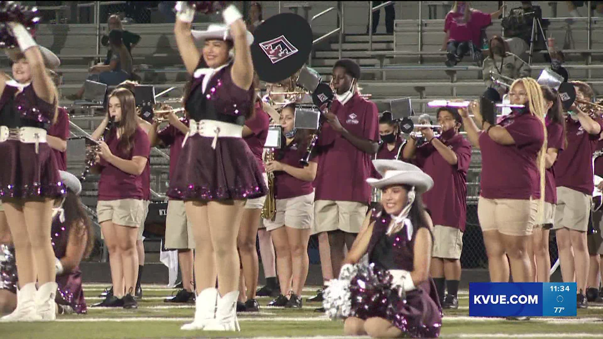 The KVUE Band of the Week for Oct. 9 2020 is Bastrop High School!