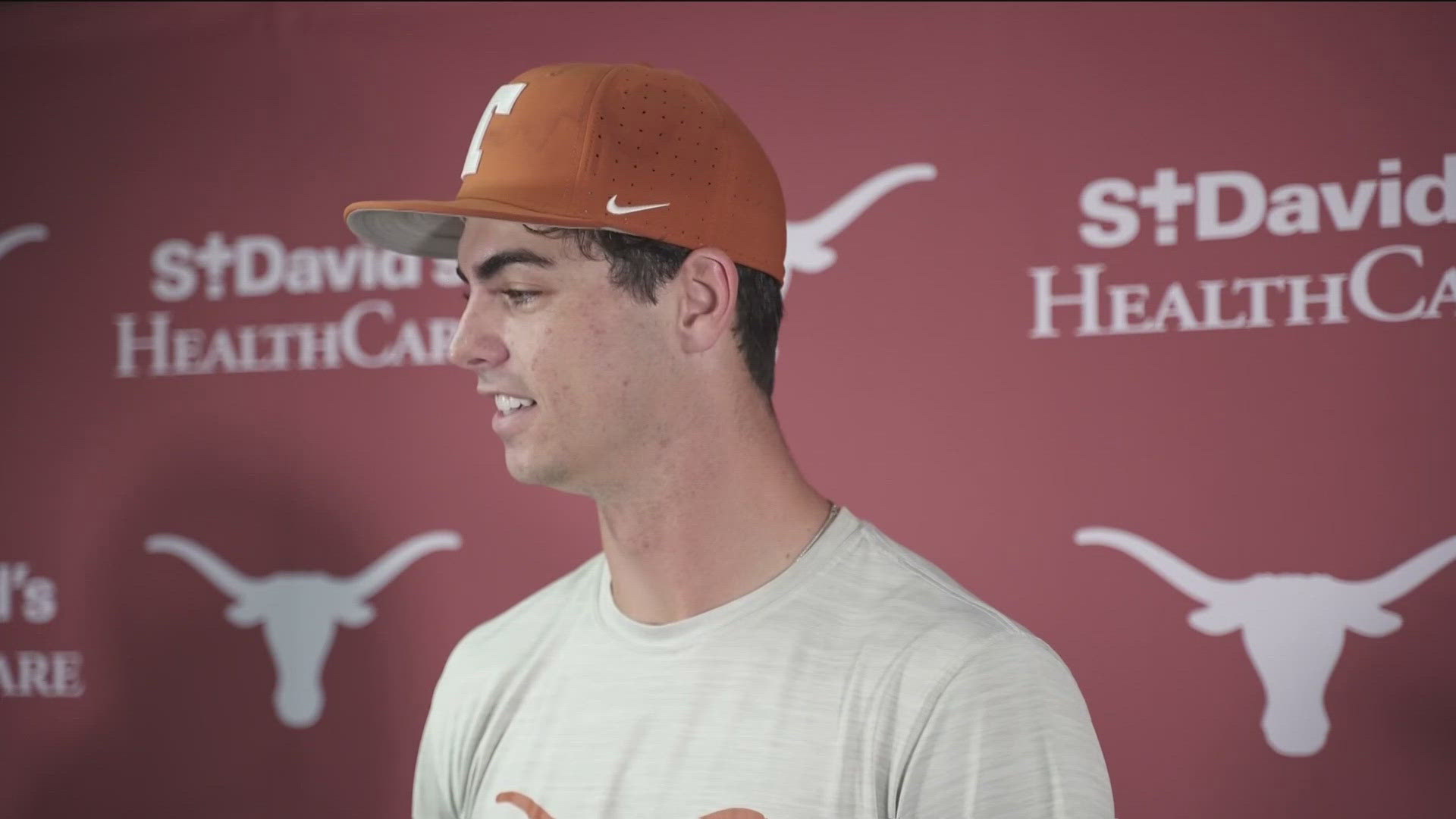 Outfielder Will Gasparino dominated plates of food in the offseason. It helped him gain more than 15 pounds.