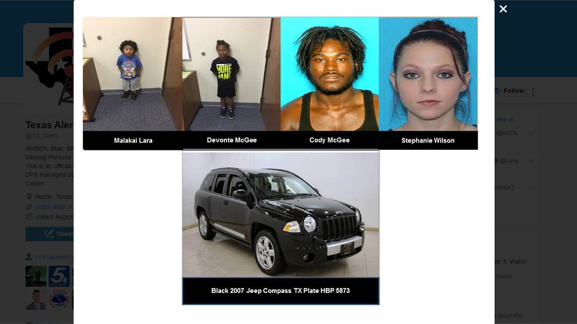 UPDATE: AMBER Alert for North Texas children discontinued | kvue.com