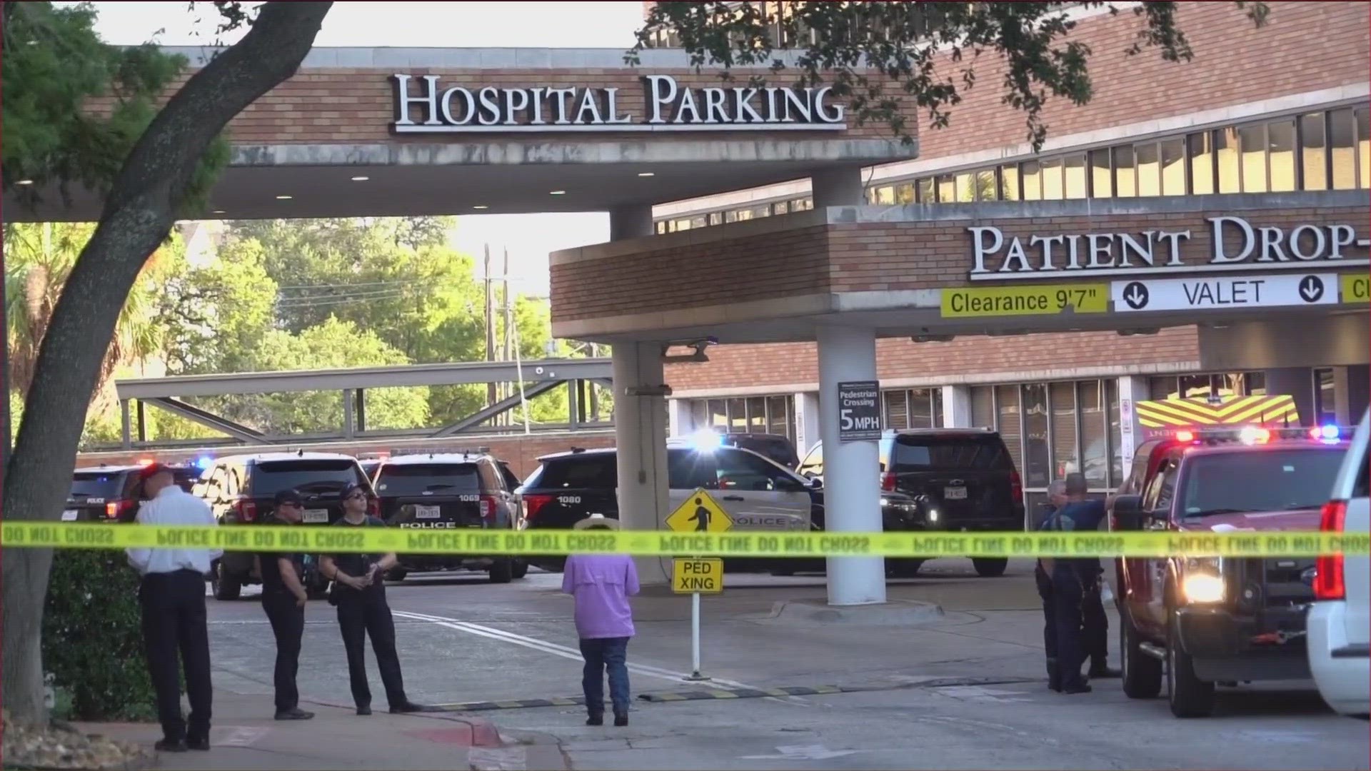 Police are investigating a reported explosion at St. David's Medical Center in Central Austin.