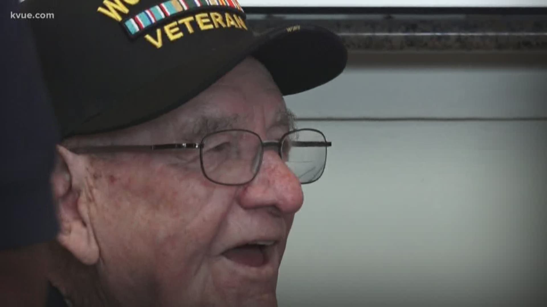 Dozens of veterans who served in WW II took flight to Washington D.C Friday. More than 40 veterans are visiting the monuments built in their honor.