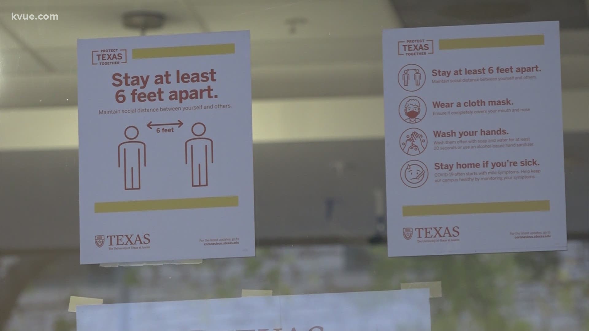 UT-Austin officials said some employees must supply their own personal protective equipment, such as face masks.