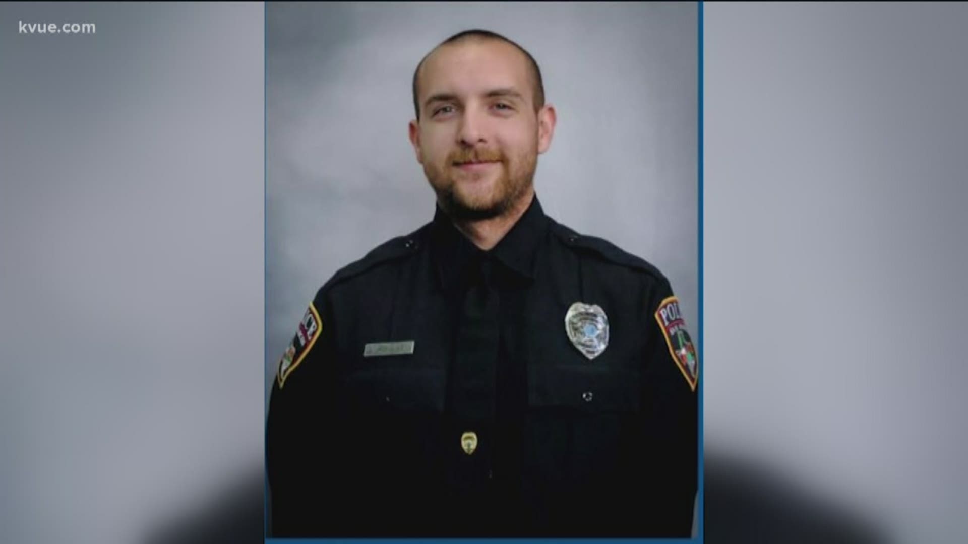 McAllen PD Officer Andrew Garza used to work with SMPD Officer Franco Stewart, who was critically injured responding to a call on April 18.